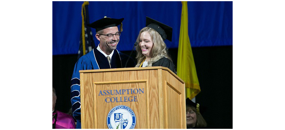 Assumption Awards 653 Degrees at Centennial Commencement