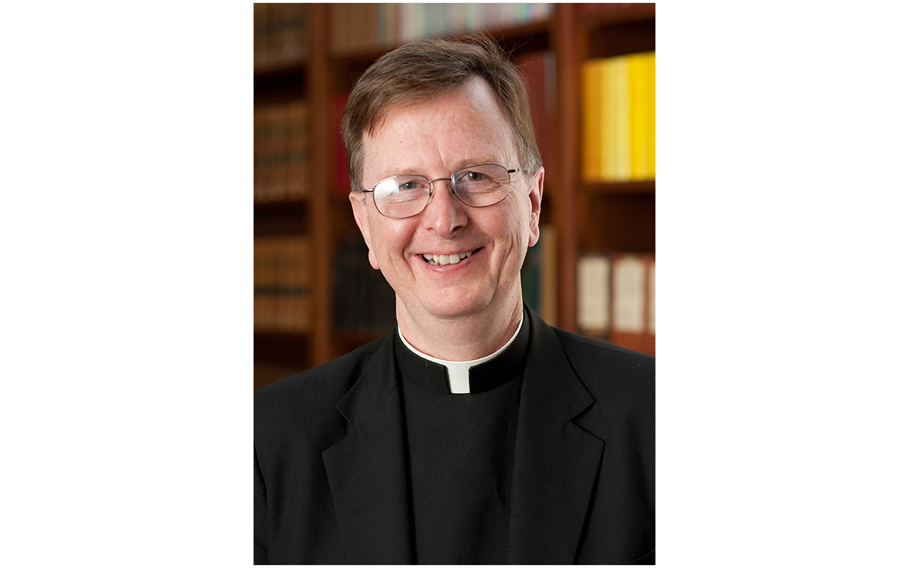 Headshot of Fr. Myles Sheehan who will lecture at Assumption College in Worcester on Facing the End of Life