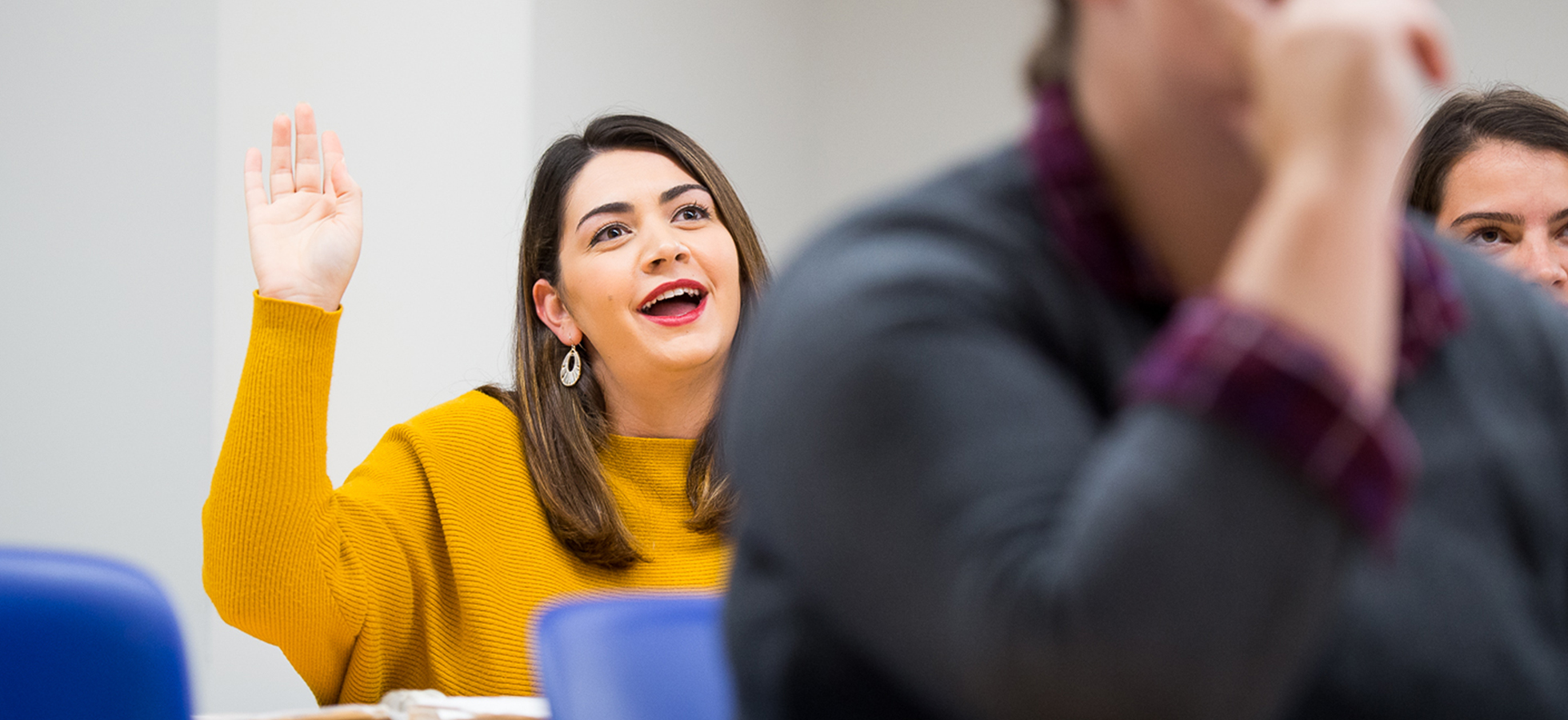 Photo of a student enrolled in Assumption University's MBA program.