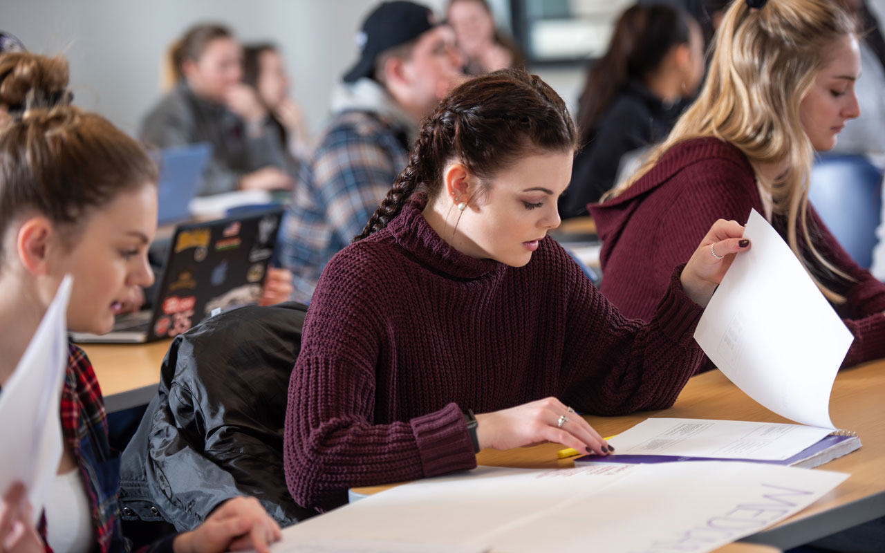 Students in Classroom