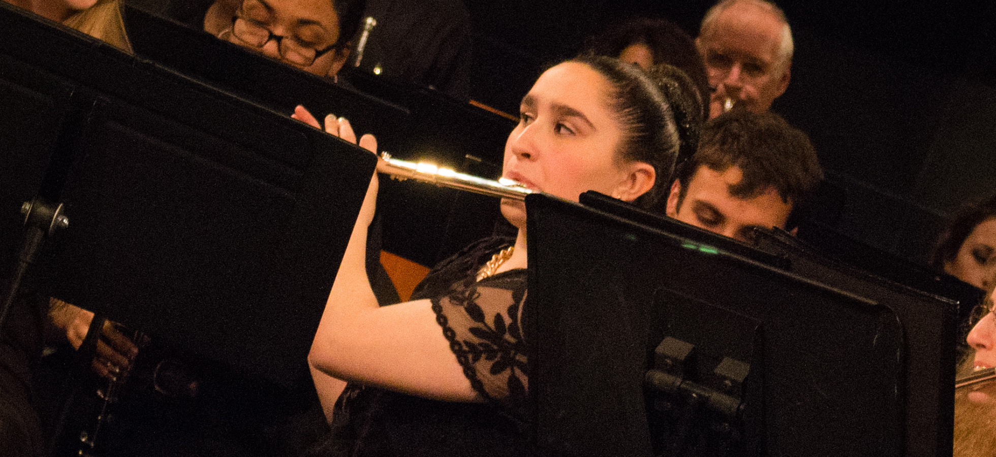 A member of Assumption University's Jazz Band perfoming in the Chapel of the Holy Spirit.