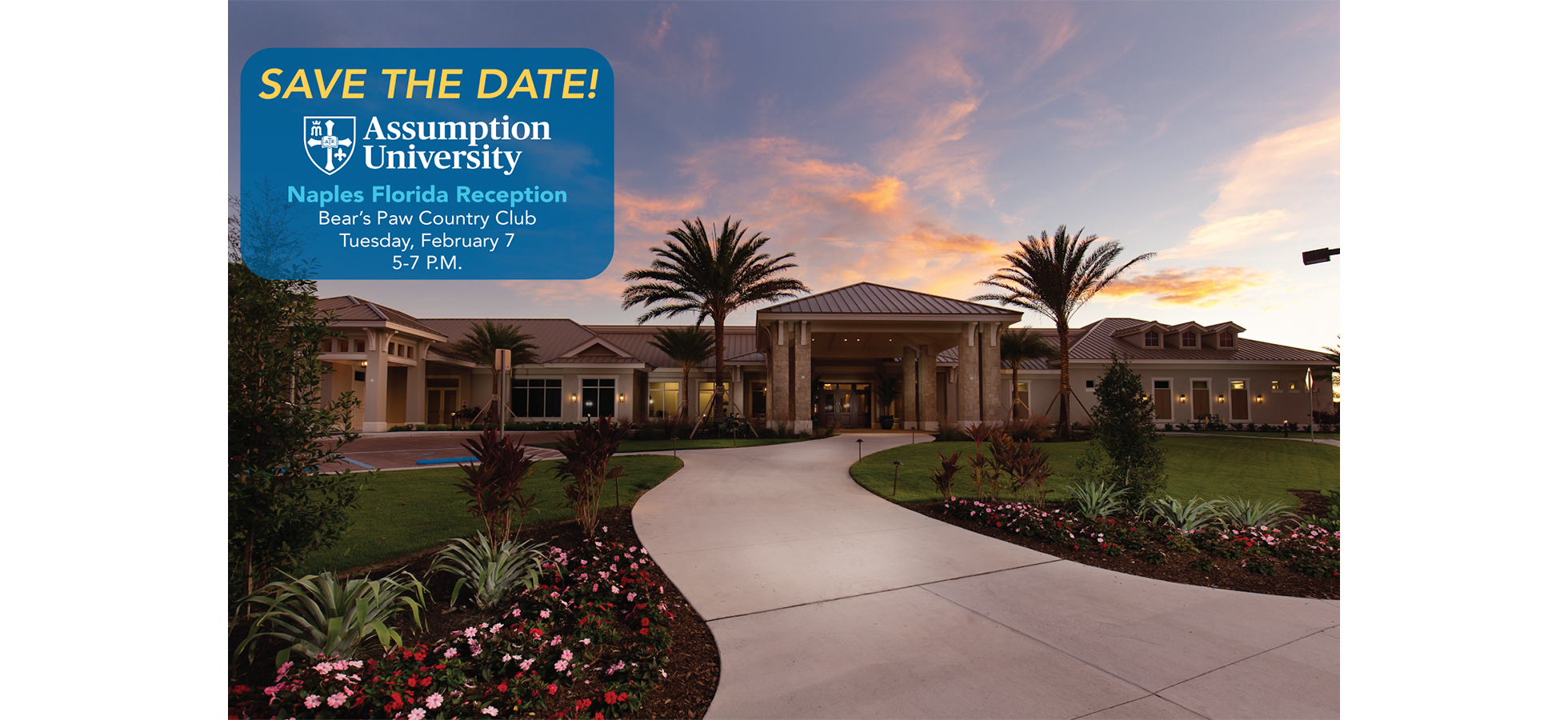 naples florida assumption alumni reception will be held on feb 7, 2023