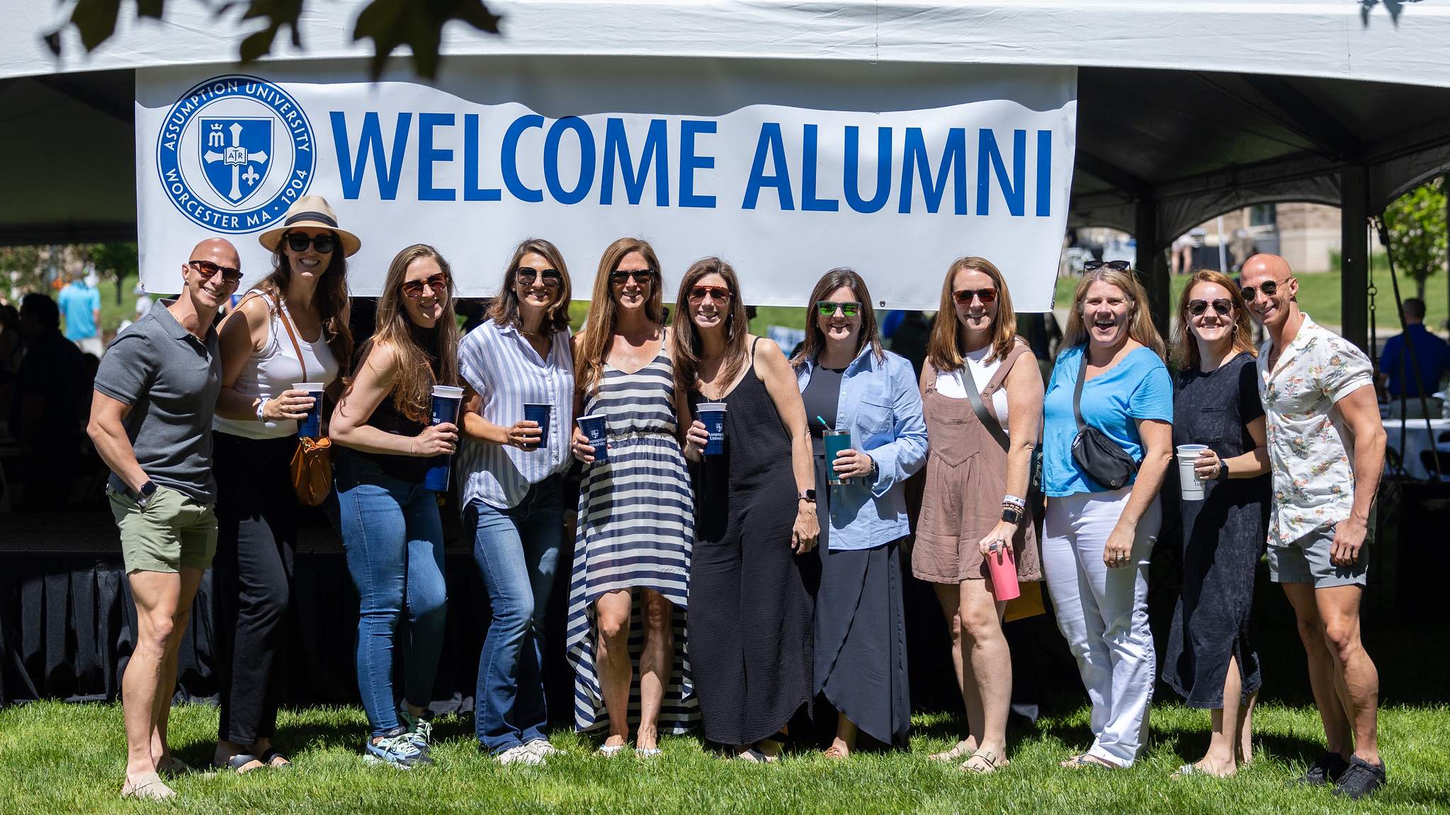 assumption university reunion 2025 header image