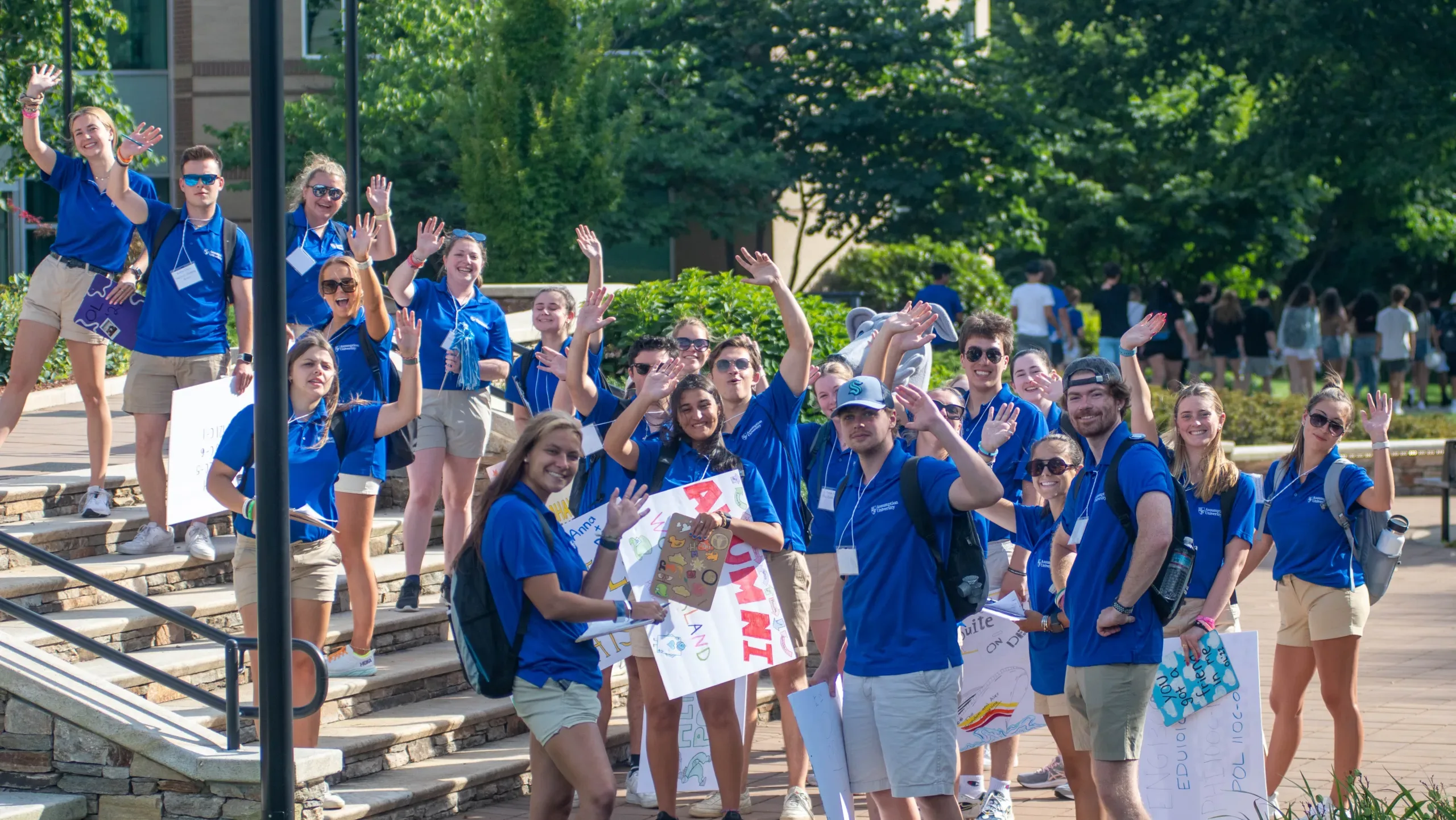 Assumption University orientation leaders