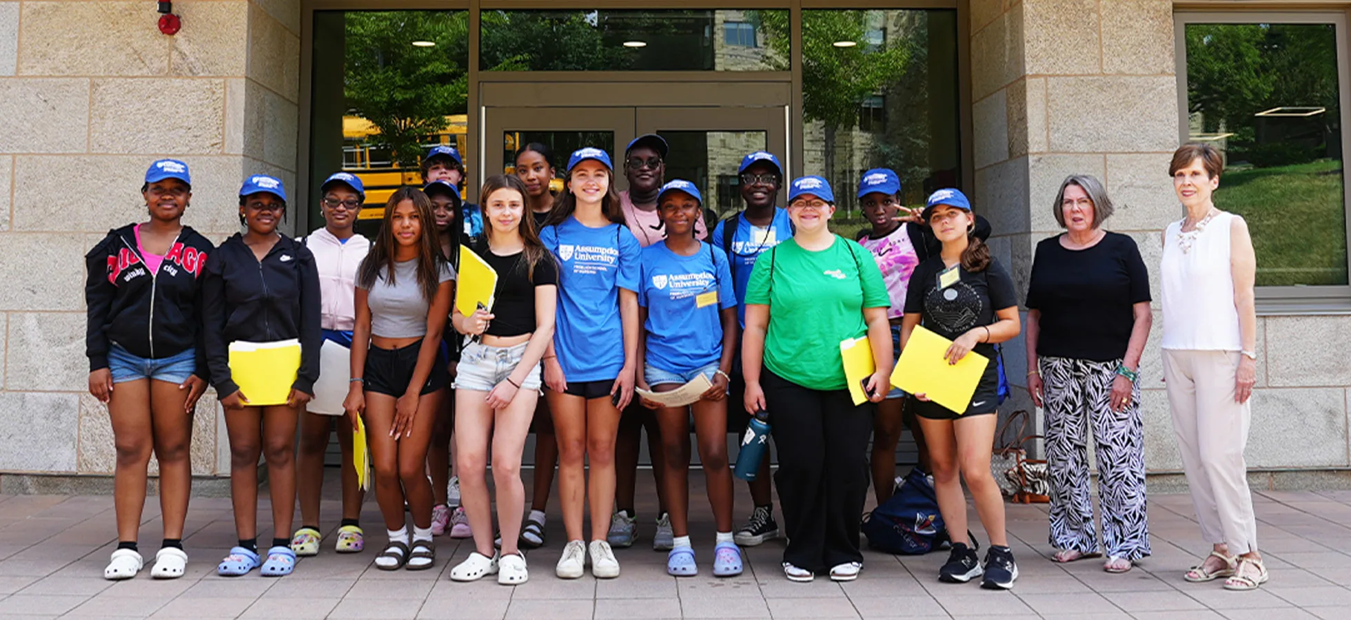 The Froelich School of Nursing hosted the inaugural Erin Elizabeth Hunter Summer Camp for Girls, Inc. last week to provide local young women with an engaging opportunity to learn foundational nursing skills such as CPR and first aid.  