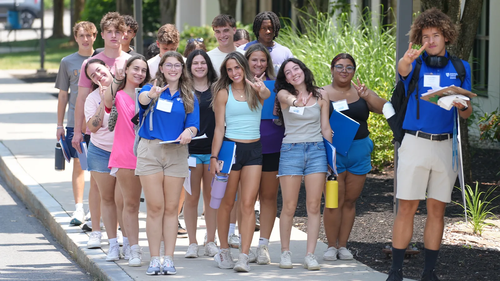 A tour on Assumption University's Worcester, MA campus