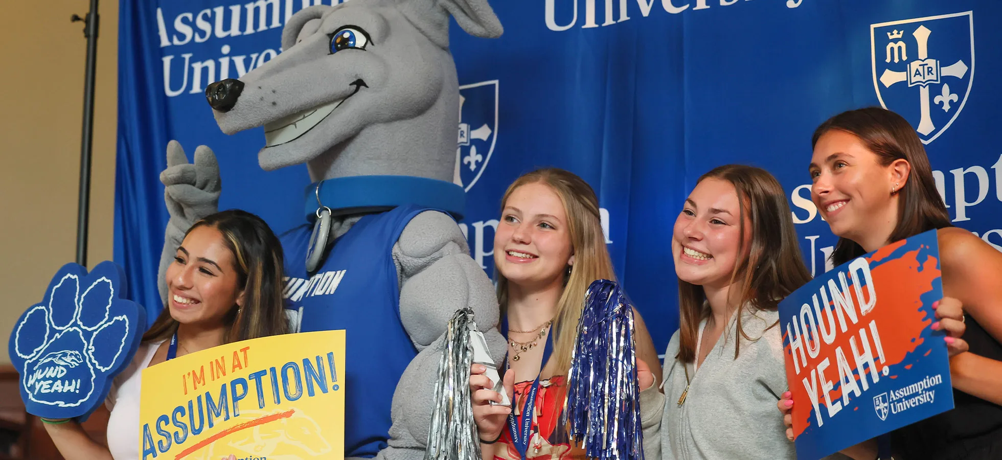 On Thursday, August 15, Assumption University hosted its third annual Fast Track to the Pack event, with 100 students attending and many receiving on the spot acceptances to join Assumption’s class of 2029.